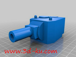 3D打印模型老式的KV-2 坦克的图片