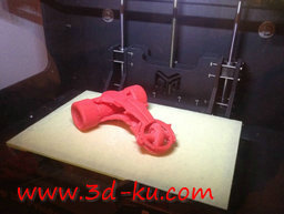 3D打印模型三轮跑车的图片