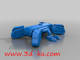 3D打印模型星际争霸里的坦克的图片