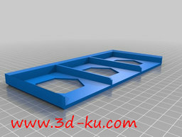3D打印模型桌游卡坦岛纸牌盒子的图片