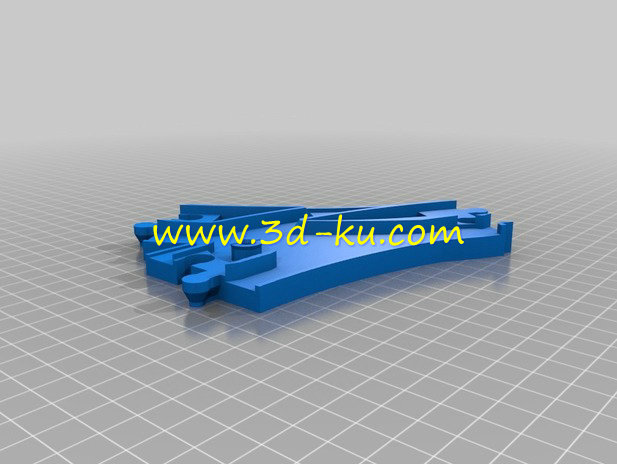 一款玩具火车轨道开关模型的图片2