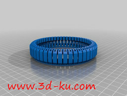 3D打印模型机器人侦察兵的图片