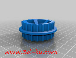 3D打印模型机器人侦察兵的图片