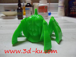 3D打印模型蜘蛛南瓜机器人的图片
