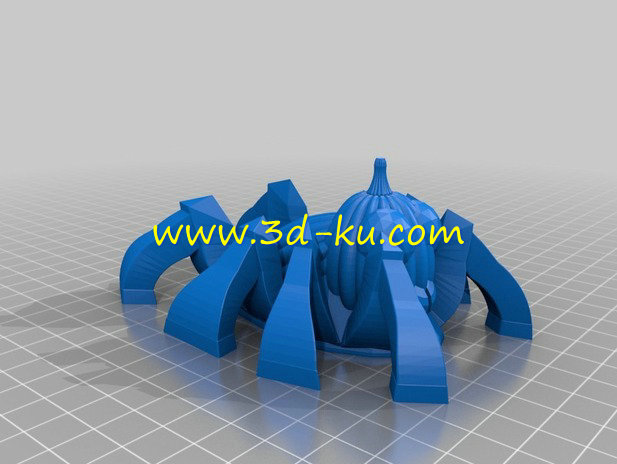 蜘蛛南瓜机器人模型的图片2