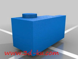 3D打印模型蓝点机器人的图片