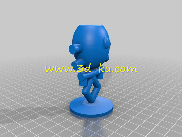 一款模拟星际迷航中的机器人雕塑模型的图片1