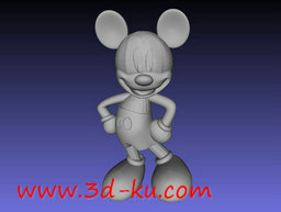 3D打印模型米奇的图片