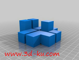3D打印模型游戏拼图的图片