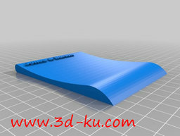 3D打印模型简单刮冰器的图片