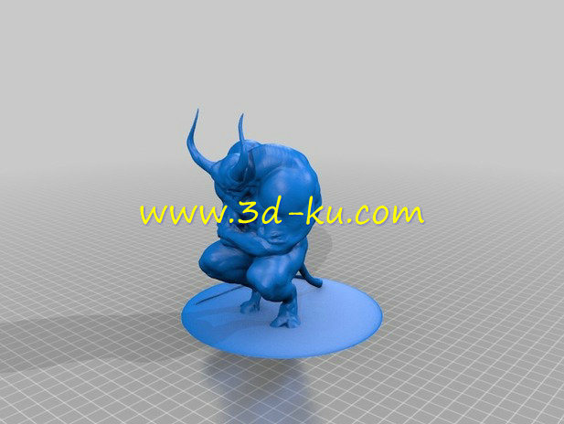 冥想的恶魔模型的图片2