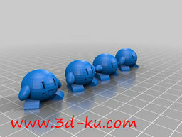 3D打印模型萌萌的小柯比的图片