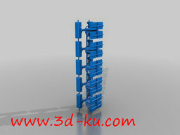3D打印模型如果整体打印会挤压，的图片