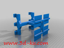 3D打印模型如果整体打印会挤压，的图片