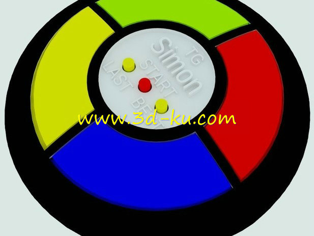 简单的玩具按钮模型的图片1