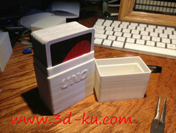3D打印模型之纸牌盒的图片