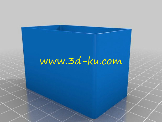 3D打印模型之纸牌盒的图片2