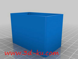 3D打印模型之纸牌盒的图片