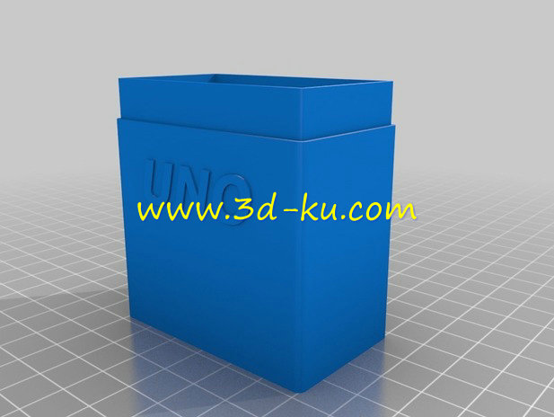 3D打印模型之纸牌盒的图片3