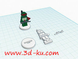 3D打印模型D&D 桌游，缺少一的图片