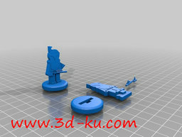 3D打印模型D&D 桌游，缺少一的图片