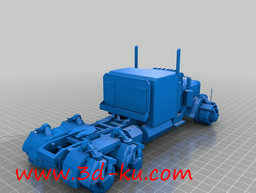 3D打印模型变形金刚的擎天柱的图片