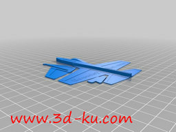 3D打印模型迷你滑翔机的图片