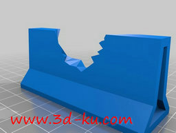 3D打印模型桌面兵棋游戏障碍物的图片