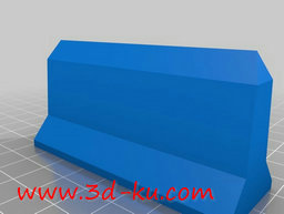 3D打印模型桌面兵棋游戏障碍物的图片