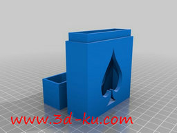 3D打印模型扑克牌盒的图片
