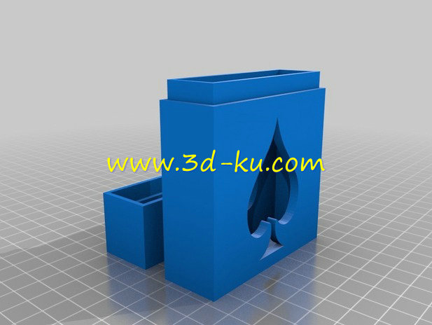 扑克牌盒模型的图片3