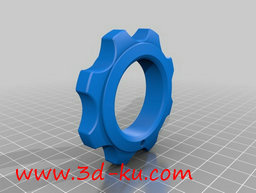 3D打印模型游戏《战争机器》标识的图片