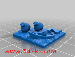 3D打印模型卡坦岛是由克劳斯·托的图片