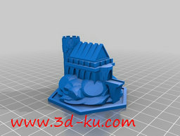 3D打印模型游戏关卡环境的图片