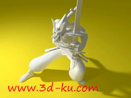 3D打印模型联盟武士的图片