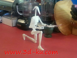 3D打印模型星球大战前传小机器人的图片