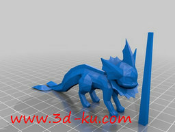 3D打印模型猛兽怪威戈的图片