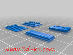 3D打印模型星际迷航柯克船长椅子的图片