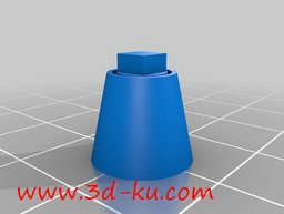 3D打印模型迷你版旋转手摇的图片