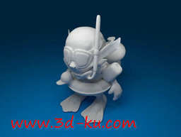 3D打印模型英雄联盟炸弹人吉格斯的图片