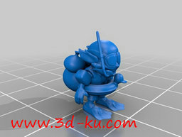 3D打印模型英雄联盟炸弹人吉格斯的图片
