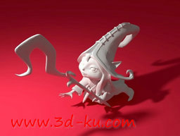3D打印模型英雄联盟小鱼人的图片