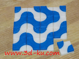 3D打印模型短时间的拼图游戏的图片