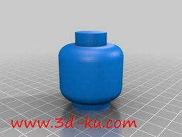 3D打印模型乐高积木中的达斯.维德勇士的图片