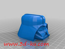 3D打印模型乐高积木中的达斯.维德勇士的图片