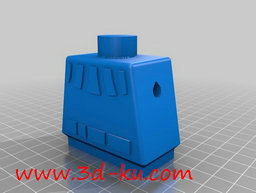 3D打印模型乐高积木中的达斯.维德勇士的图片