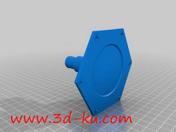 3D打印模型为你的六角棋盘游戏装的图片