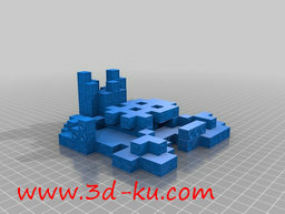 3D打印模型游戏海盗岛的一部分的图片
