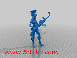 3D打印模型Caitlyn的图片