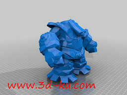 3D打印模型Golem的图片